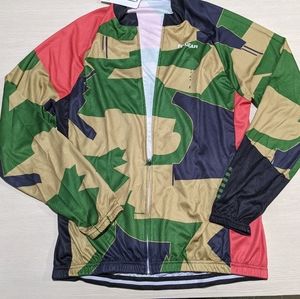 Fix Gear long sleeve camo biking jersey size 2XL